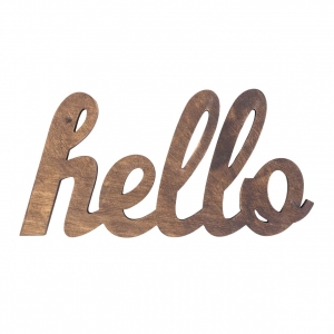 3D-декор слово Hello